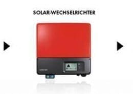 Ein Solar-Wechselrichter wandelt Gleich- in Wechselstrom um