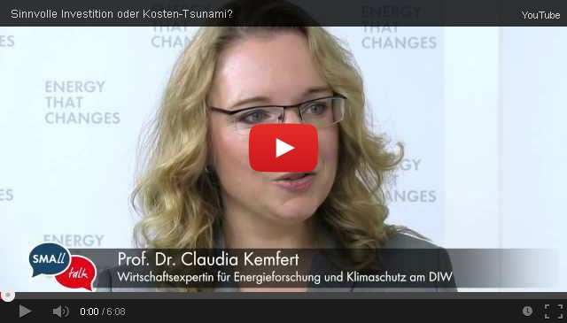 SMAll Talk-Interview mit Prof. Dr. Kemfert