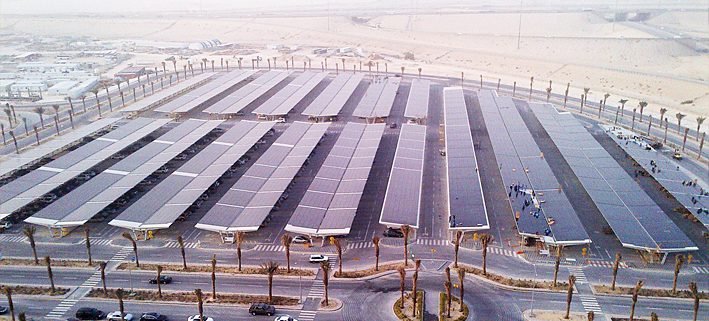 Saudi Arabia: The Largest PV Module-Covered Parking Lot in the World