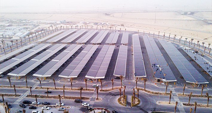 Saudi Arabia: The Largest PV Module-Covered Parking Lot in the World