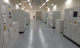 Eighteen Sunny Central inverters are installed on-site in two air-conditioned buildings
