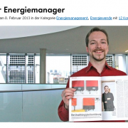 Unser Kollege Christian Höhle, Autor zahlreicher Blogartikel und praktizierender Energiemanager, hat es sogar bis in das Magazin „Stern“ gebracht.