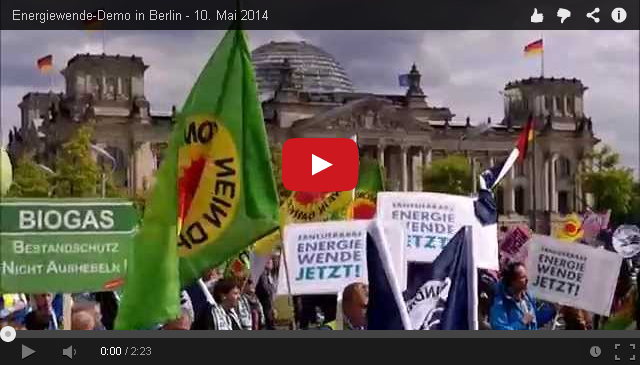 Energiewendedemo Berlin Mai 2014