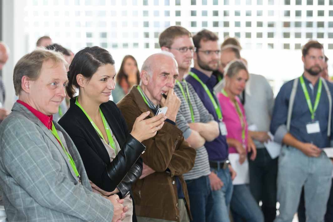 Zuhören, diskutieren, netzwerken: Das Barcamp bietet den perfekten Rahmen. Foto: Heiko Meyer