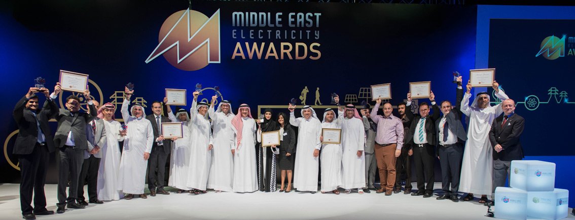 All winners of the Middle East Electricity Award 2015.