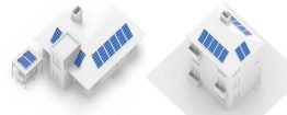Roof installations which might require the flexibility of a micro inverter