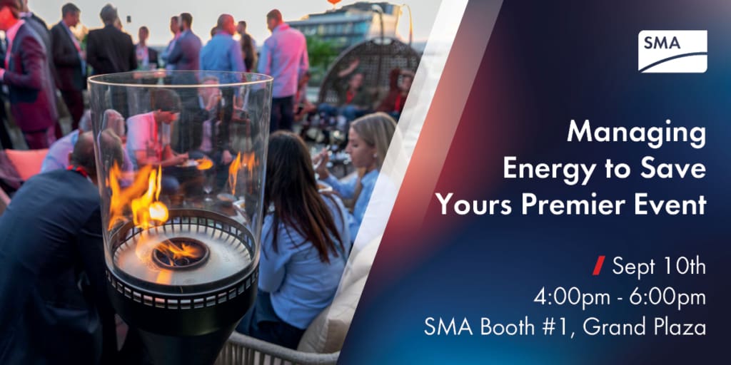 Managing Energy to Save Yours SMA event