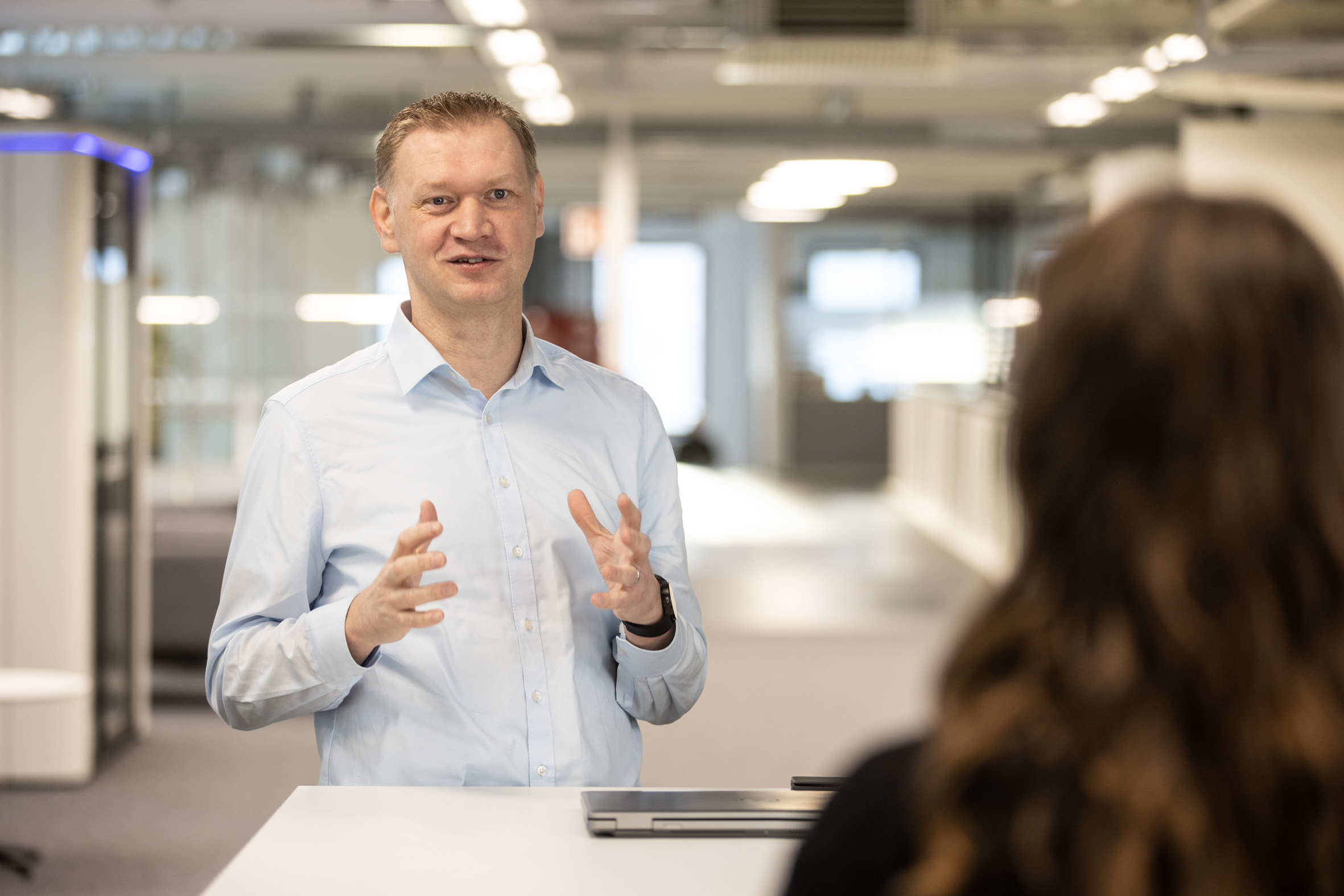 Portrait Marek Seeger. Foto: Heiko Meyer