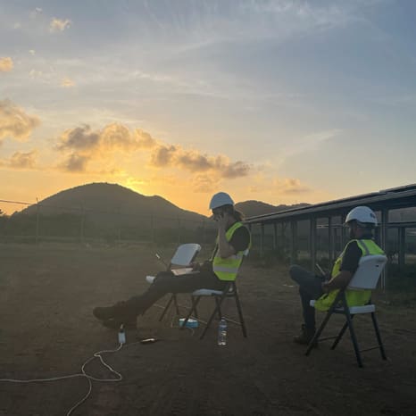 Solar and battery-based energy system for the Caribbean Island St. Eustatius